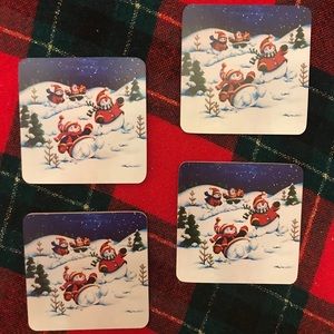 Snowman Coasters